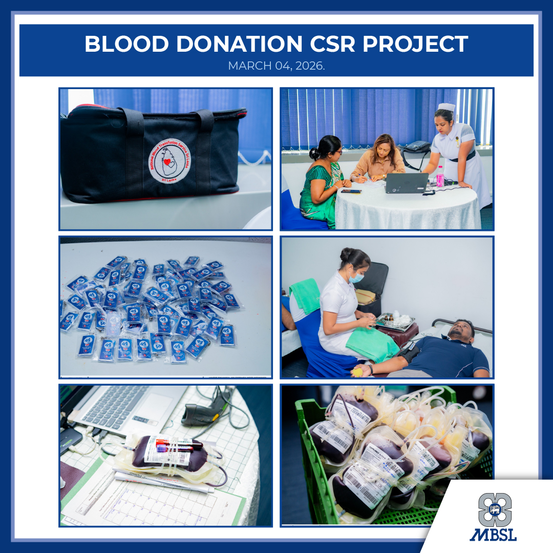 MBSL Organizes Blood Donation Campaign to Mark 44th Anniversary