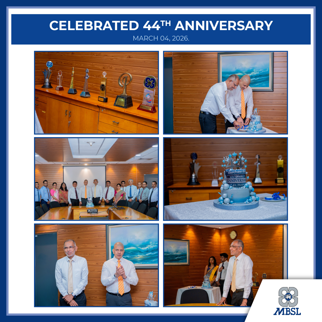 Merchant Bank of Sri Lanka Celebrates 44th Anniversary